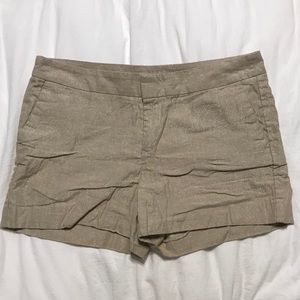 Gold Shorts with sparkle